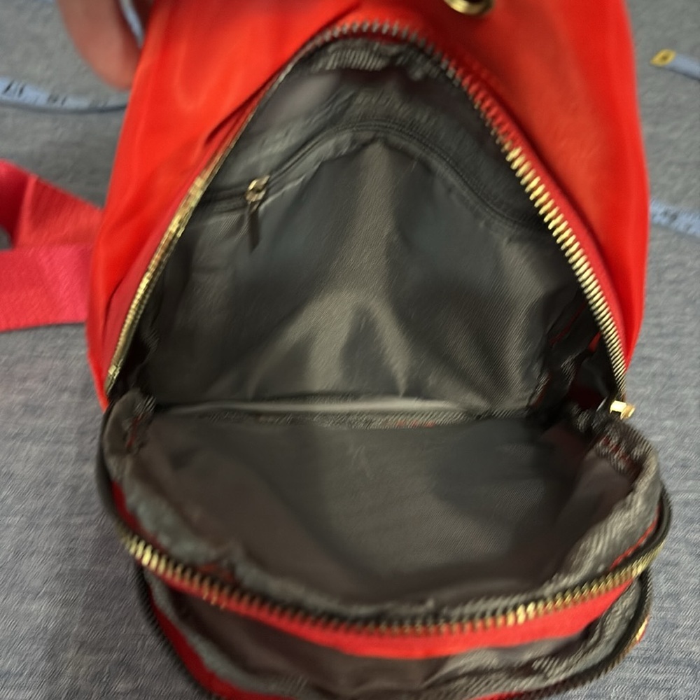 Nip Solid Color Quilted Adjustable Strap Crossbod… - image 7